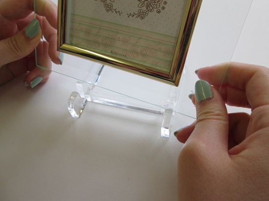 ノベルティ:ガラスフレーム