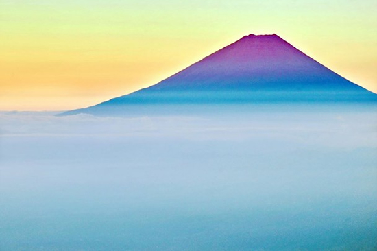 タイトル:Mt.Fuji such as Hokusai