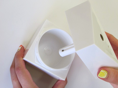 ノベルティ:パーソナル加湿器 キューブタイプ