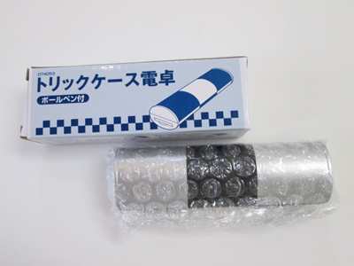 ノベルティ:トリックケース電卓(ボールペン付)