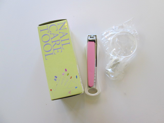 ノベルティ:ルック拡大レンズ付きつめ切り