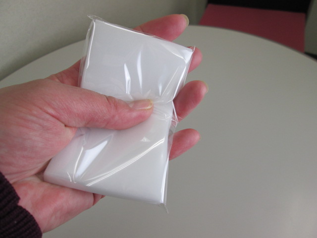 ノベルティ:ミガキックス!スポンジたわし(S)