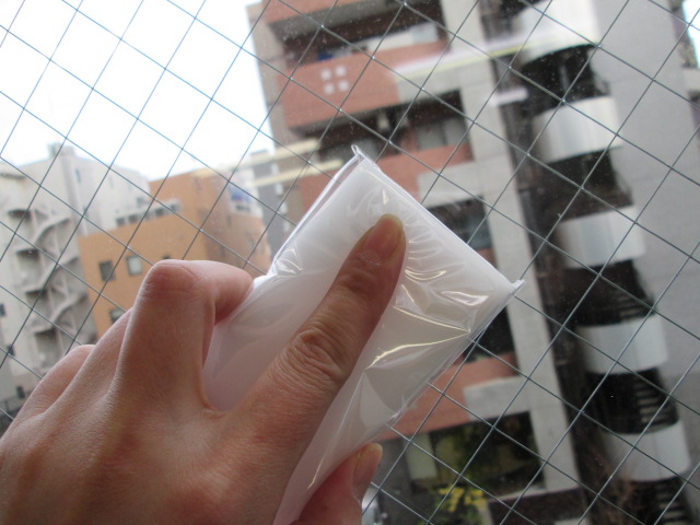 ノベルティ:ミガキックス!スポンジたわし(S)