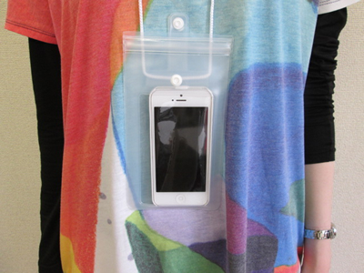 ノベルティ:防滴ケース A/ホワイト