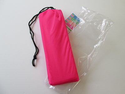 ノベルティ:ソロア クッションシート(巾着付)