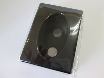 ノベルティ:ポケットティッシュケース 黒