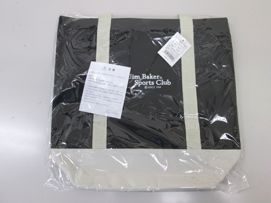 ノベルティ:ジムベイカー モノトーンショッピングバッグ(保温保冷)