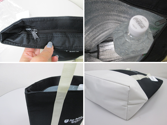 ノベルティ:ジムベイカー モノトーンショッピングバッグ(保温保冷)