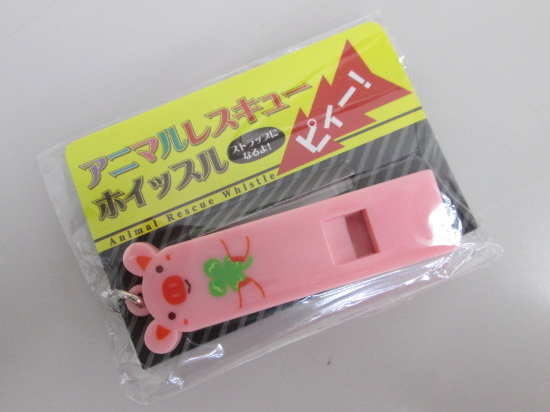 ノベルティ:アニマルレスキューホイッスル アソート