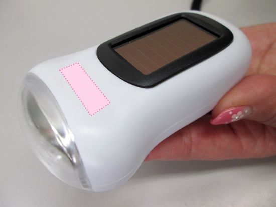 ノベルティ：ソーラー＆ダイナモLEDライト アソート