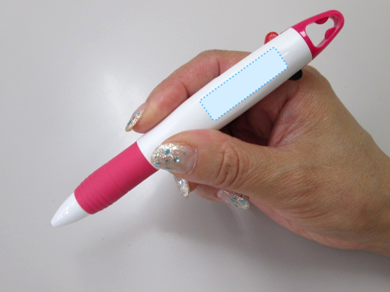 ノベルティ:ハング2色ボールペン アソート