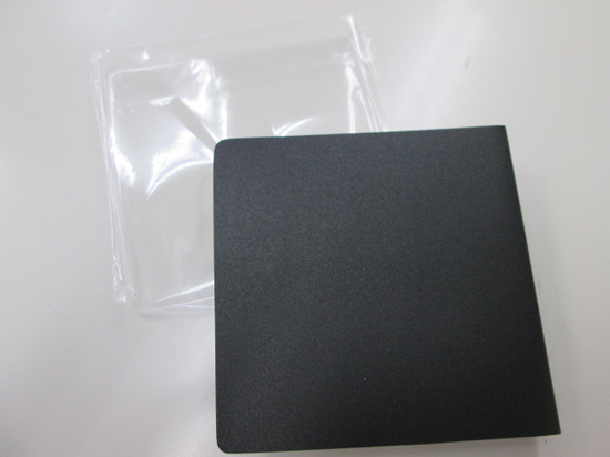 ノベルティ:ブックメモ付箋(S) リアルブラック