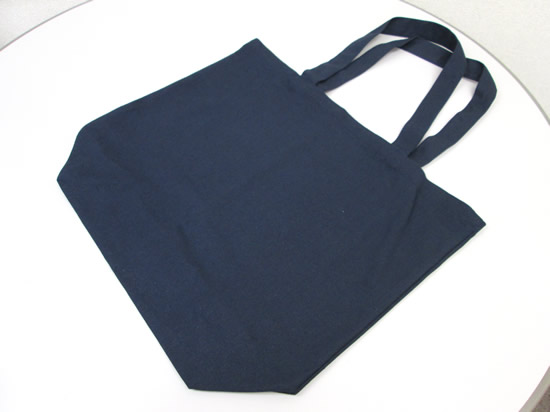 ノベルティ:キャンバスデイリートート(L) ミッドナイトブルー