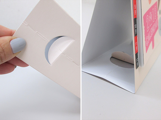 ノベルティ:2018年 卓上デルタカレンダー