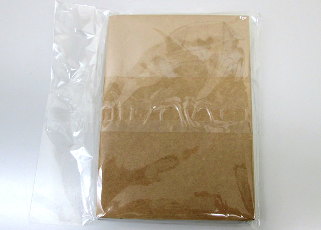 ノベルティ:文庫本サイズ クラフトノート