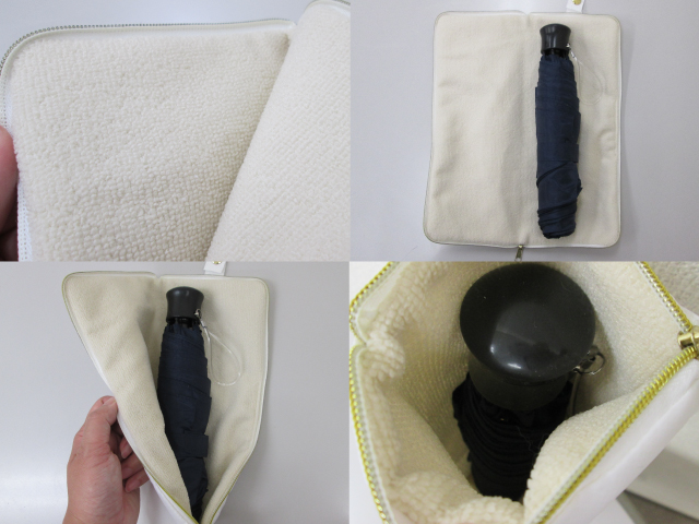 ノベルティ：ポータブルマルチ傘カバー D/ホワイト