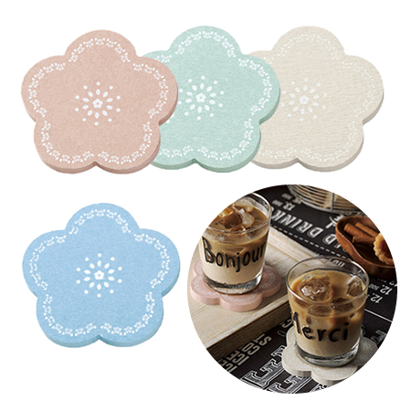 超吸水!珪藻土コースター アソート
