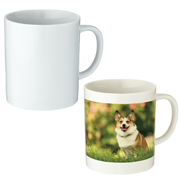 陶器マグ ストレート(M) ホワイト